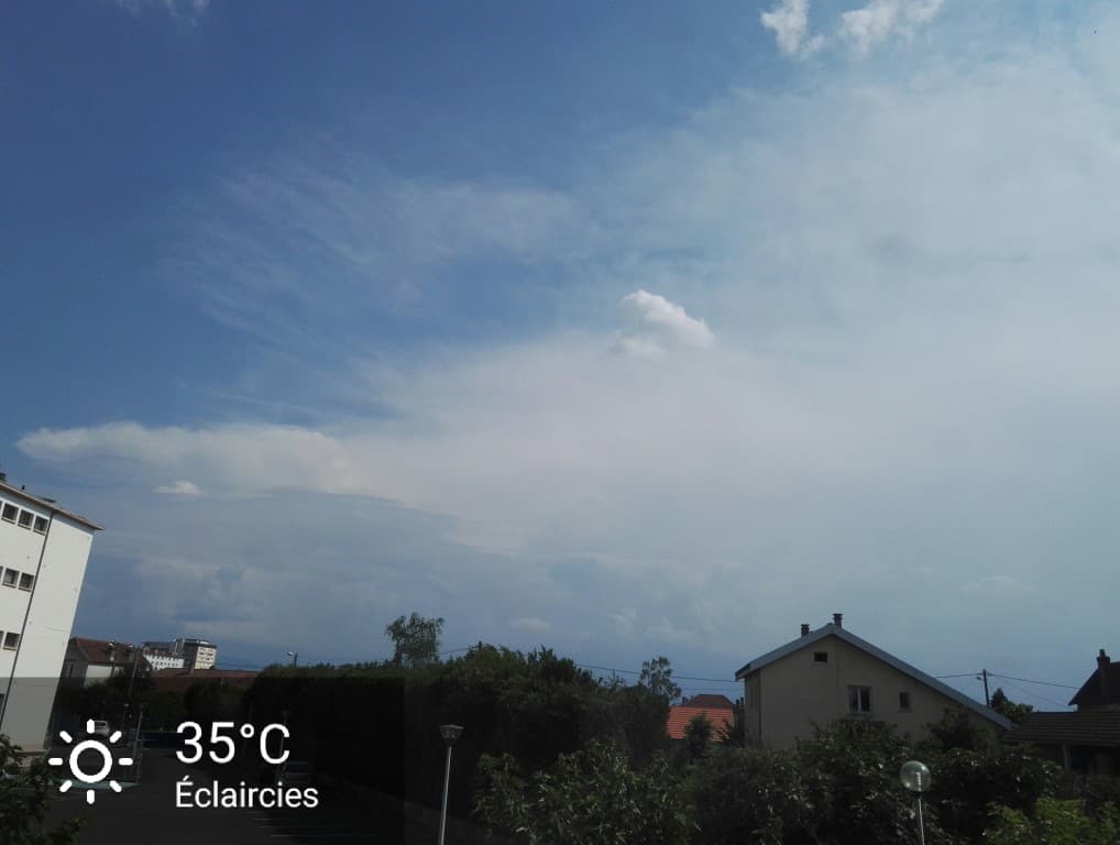 Orage sur les Pyrénées