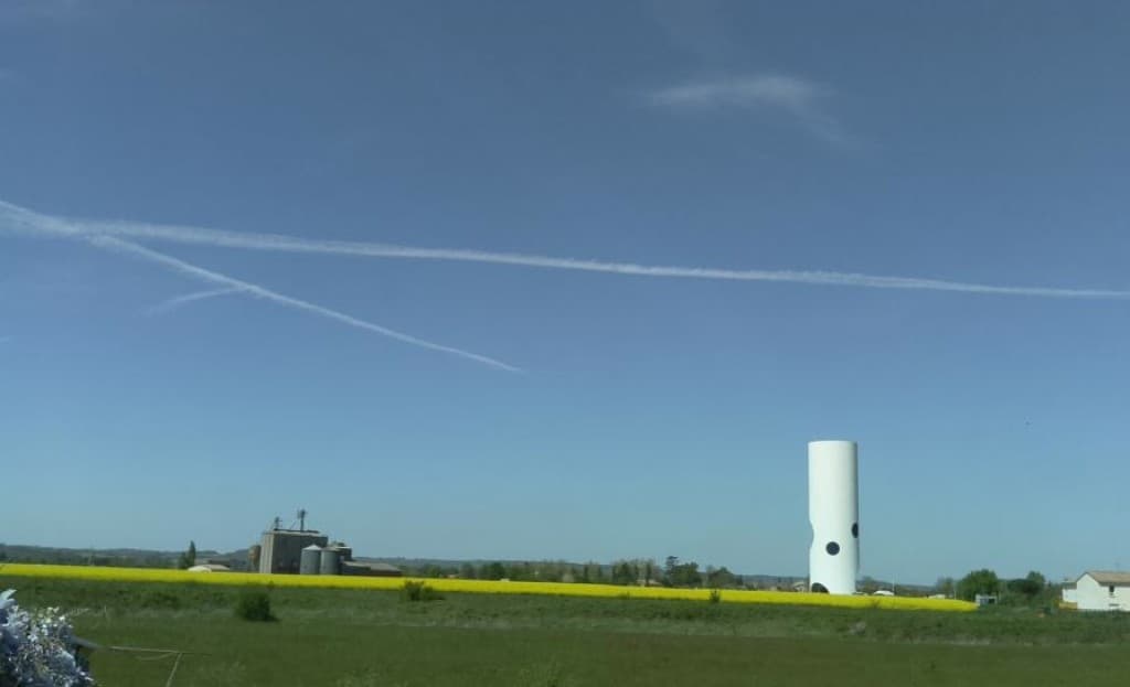 Un beau cirrus tout à fait naturel!