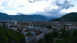 Vue Grenoble depuis l'hotel de ville