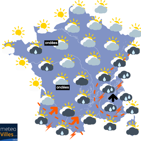 Début de mois de mai très changeant...