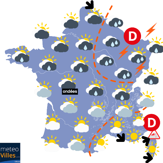 Une accalmie a priori très temporaire en fin de semaine...