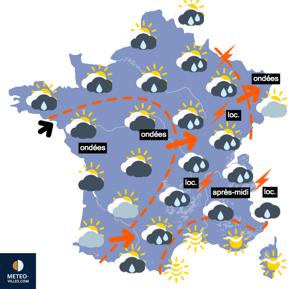 Début juillet en demi-teinte