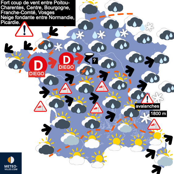 Plus calme, plus sec, plus printanier à partir de dimanche