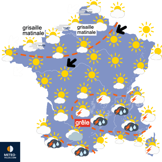 Encore une situation météo bloquée ??