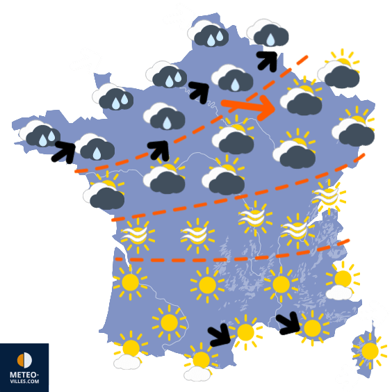 Coup de vent mercredi, puis très frais