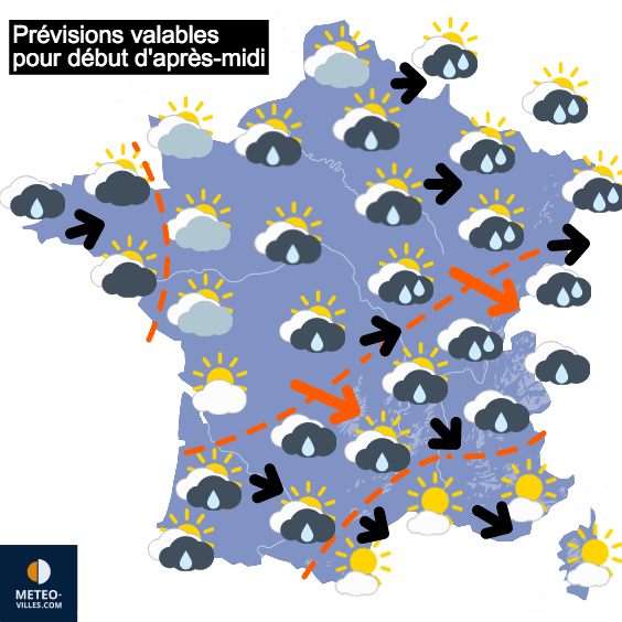 Coup de vent et fraîcheur, puis retour de la chaleur