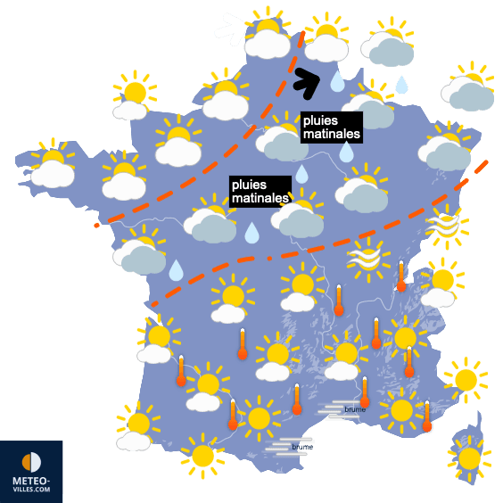 Chaleur remarquable avant le retour de la fraîcheur