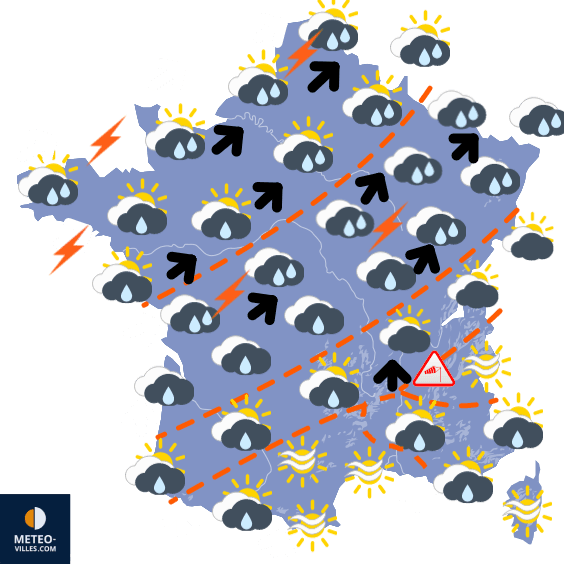 Violentes tempêtes à surveiller en fin de semaine