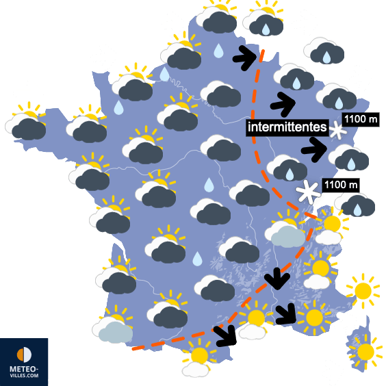 Noël doux et calme, Saint-Sylvestre plus agitée