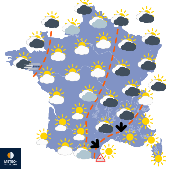 Changement radical de temps à partir de mercredi ou jeudi