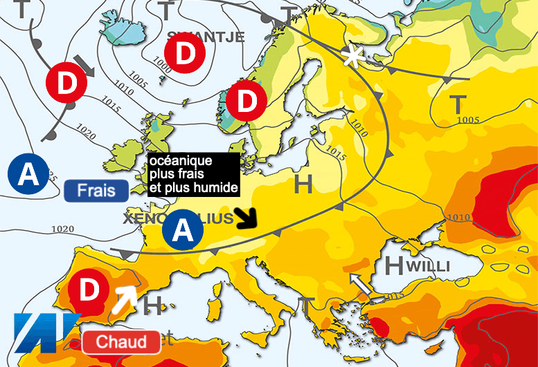Carte de prévisions d'europe du Jeudi 6 juin 2024