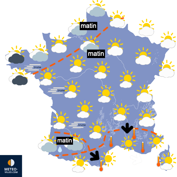 Risque de canicule en début de semaine prochaine