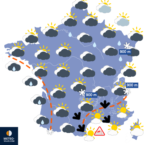 L'hiver arrive à partir du week-end prochain