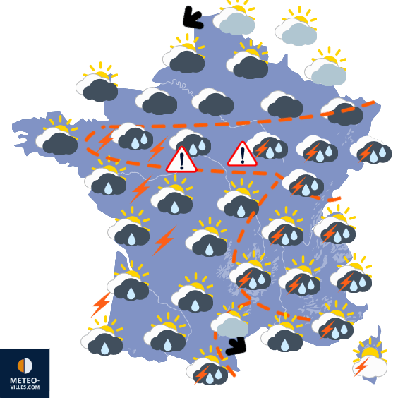 Amélioration généralisée à partir de vendredi