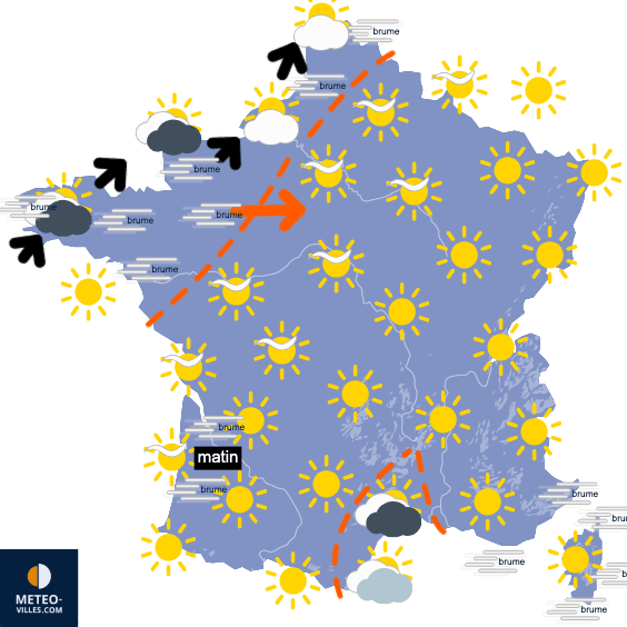 La douceur persiste, sans atteindre le record de mercredi