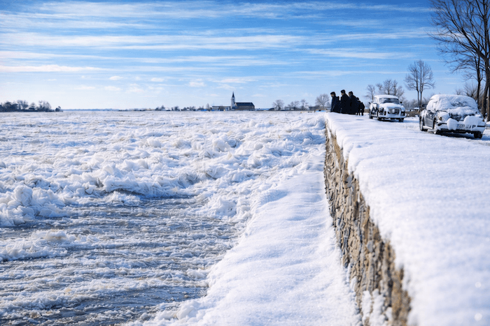 Hiver 1941 : les fleuves gèlent, 40 cm de neige à Marseille, -19°C à Lyon...