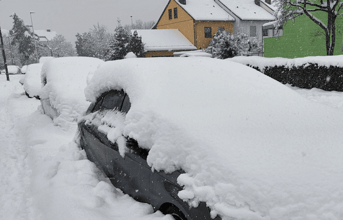 Nous regardons l'Amérique alors que l'Allemagne est ensevelie sous la neige !