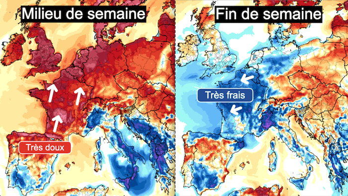 Mardi et mercredi printaniers… avant le retour du froid ?