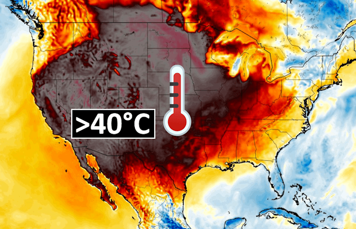 Plus de 40°C en cette mi-mars aux États-Unis : une chaleur HISTORIQUE !