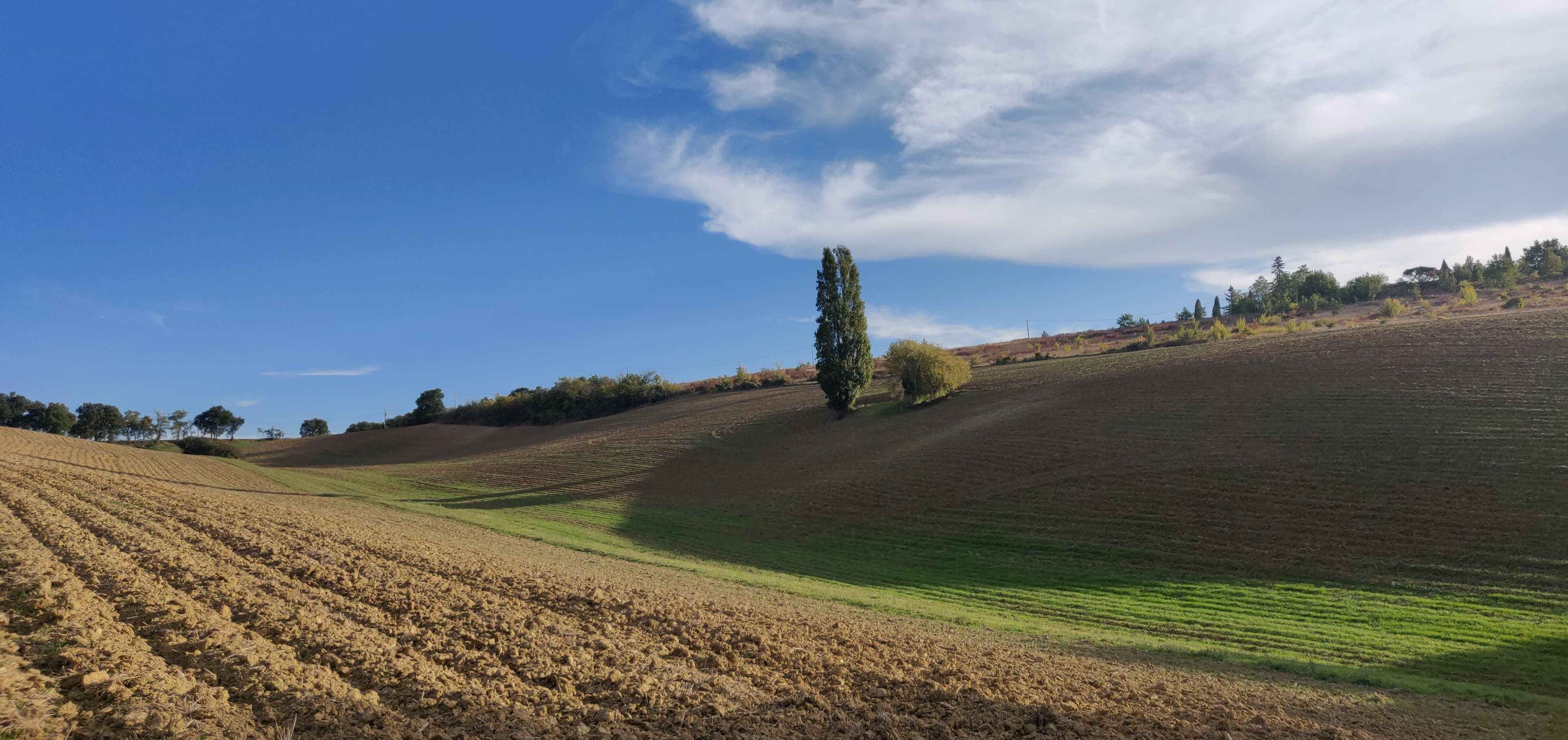 Belle journée ensoleillée d'Octobre