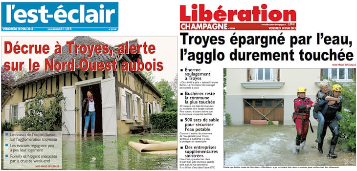 Image d'illustration pour La Seine toujours en crue dans l'Aube