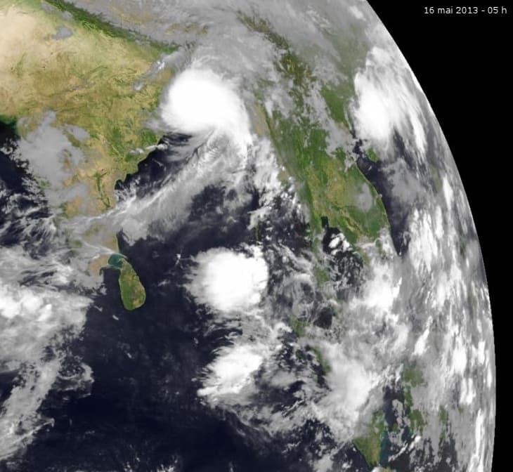 Image d'illustration pour Tempête cyclonique Mahasen - Bangladesh - Birmanie