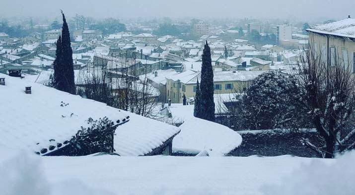 Image d'illustration pour Orage et neige : une période agitée près de la Méditerranée