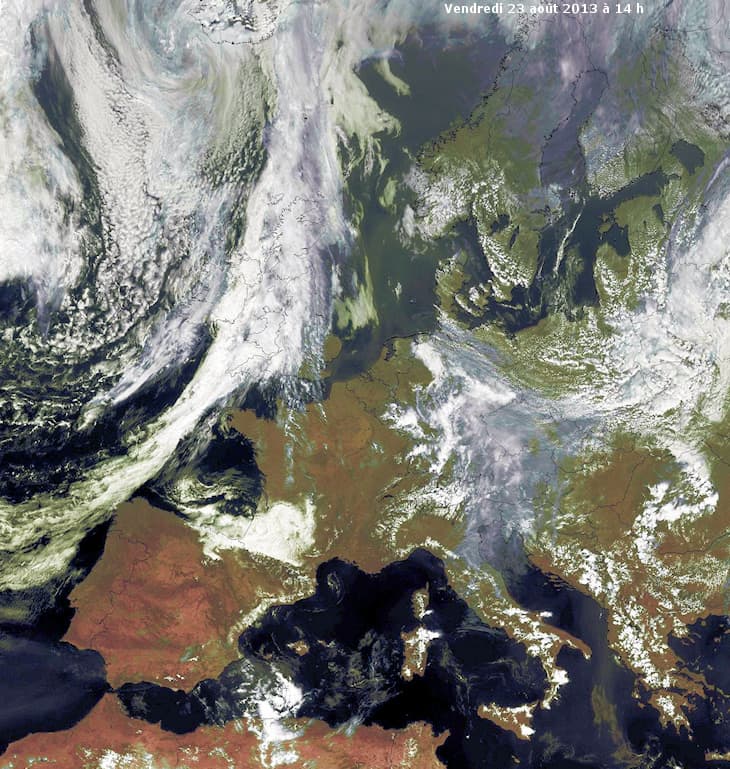 Image d'illustration pour Vendredi estival à l'avant d'un front froid