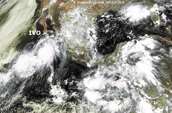 Image d'illustration pour Tempête tropicale Ivo (Mexique - Etats Unis)