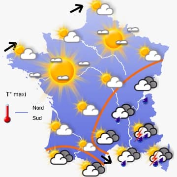 Retour d'un temps plus perturbé sur la moitié Nord