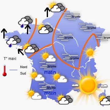La periode de temps calme se terminera ce week-end