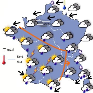 Attention aux gelées matinales sur la moitié Nord 