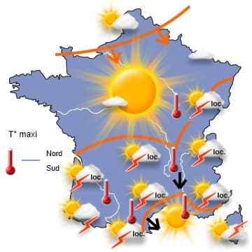 Petite dégradation pour samedi, mais pas de réelle remise en cause du beau temps