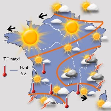 Temps stable jusqu'au week-end