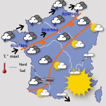 Important refroidissement à partir de samedi