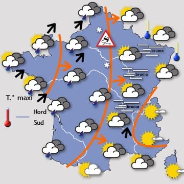 Temps plus sec et plus doux