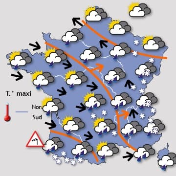 Une tempête suivie d'un refroidissement 