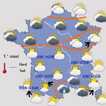 Fin imminente de cette période de temps calme