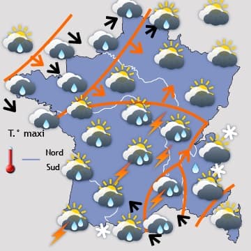 Episode Cévenol suivi d'un rafraîchissement généralisé