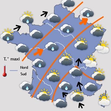 Retour très temporaire de la pluie avant un week-end plus calme 