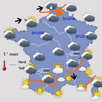 Retour généralisé de la pluie à partir de mercredi... 