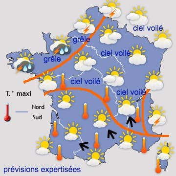 Nouveaux orages avant une menace de fortes chaleurs 