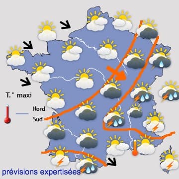 Matinées souvent fraîches mais toujours pas de pluie en vue !! 
