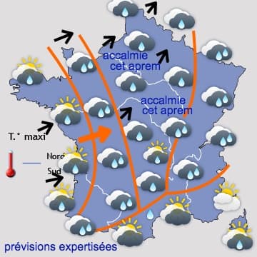 Très agité et très pluvieux au moins jusqu'au 11 novembre