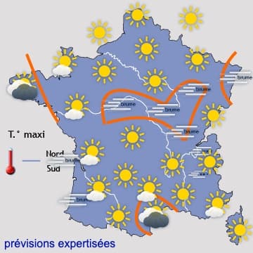Plutôt anticyclonique jusqu'aux environs du 8 janvier 