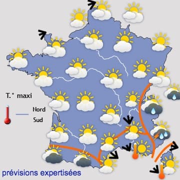 Un week-end estival sur la moitié Sud, puis sur toute la France 