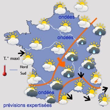 Vers le retour de conditions plus estivales, notamment au Sud 