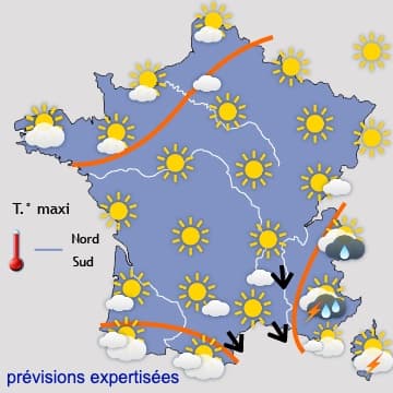 Persistance d'un temps calme et généralement estival ! 