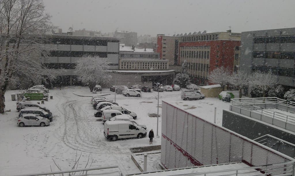 Neige à l'ENSEEIHT