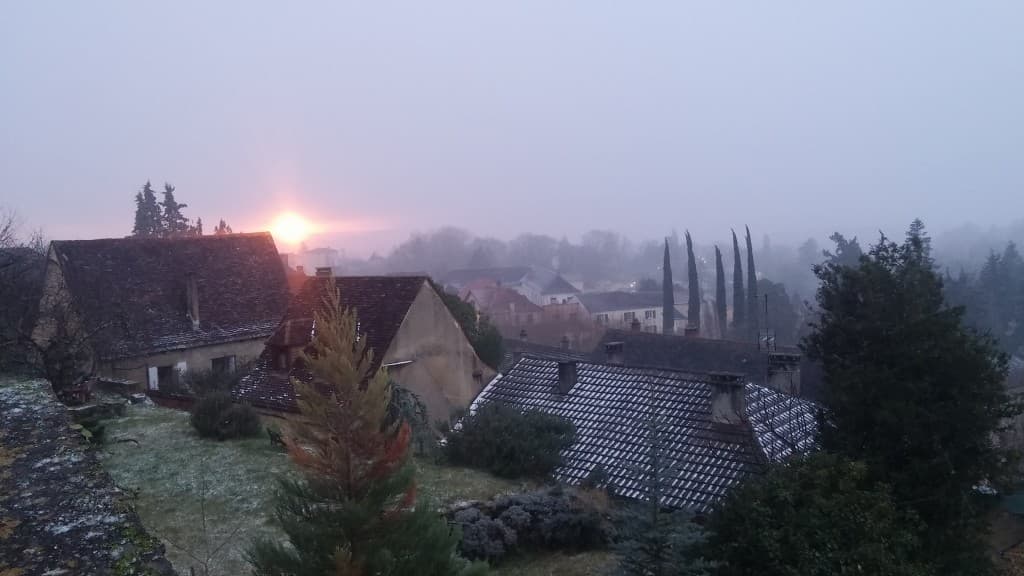 Premiers flocons..